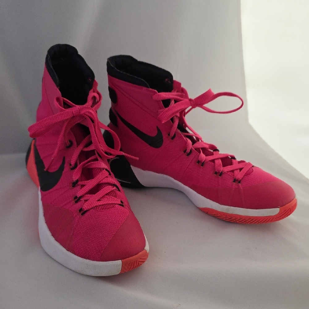 Nike Women's Athletic Pink and Black High-Tops